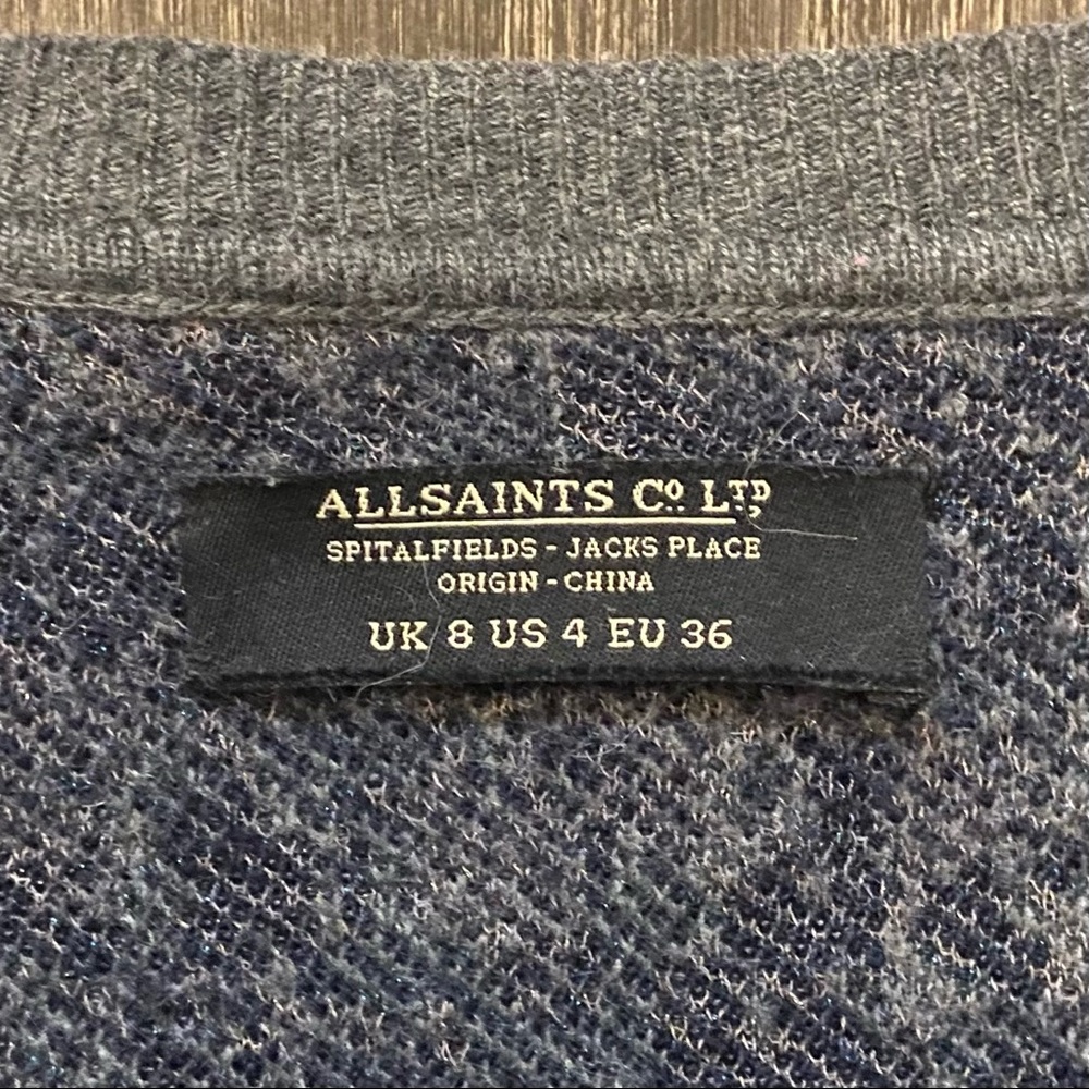 All Saints Camo Cardigan - Picture 2 of 7